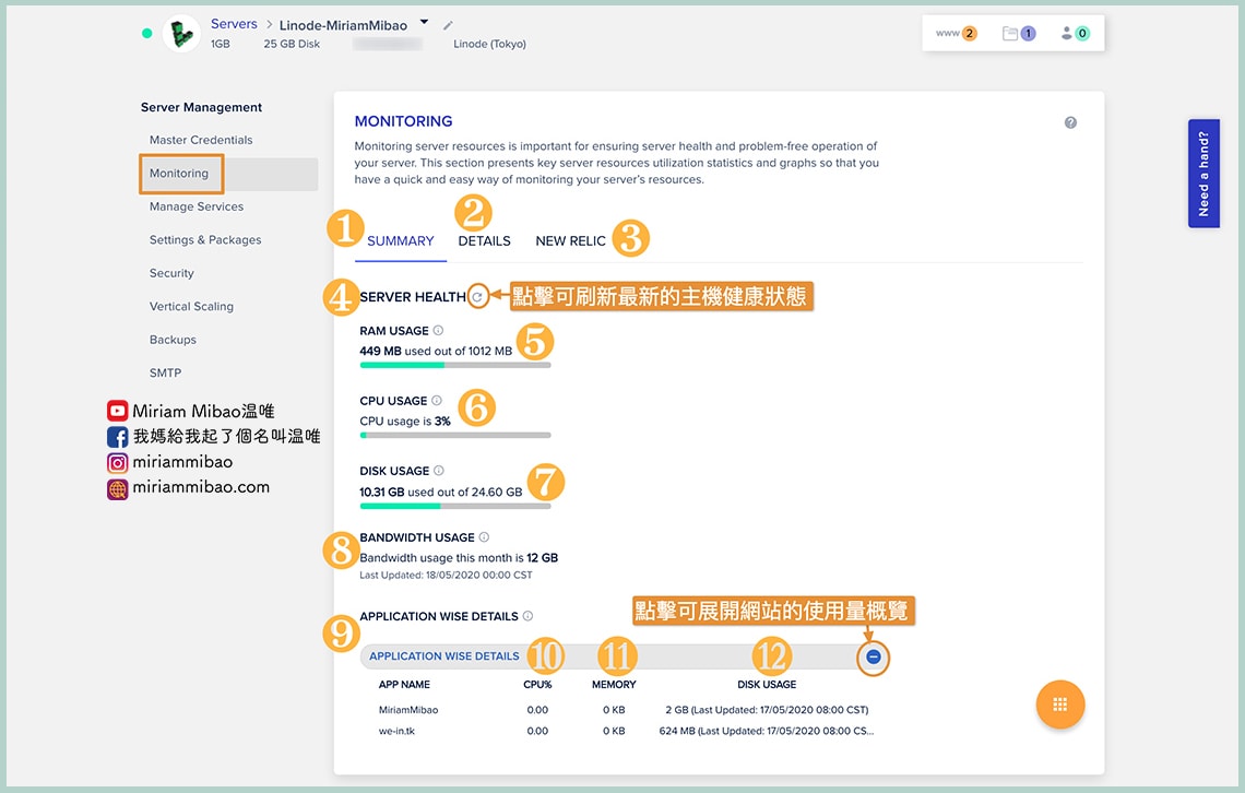 cloudways-monitoring-step2